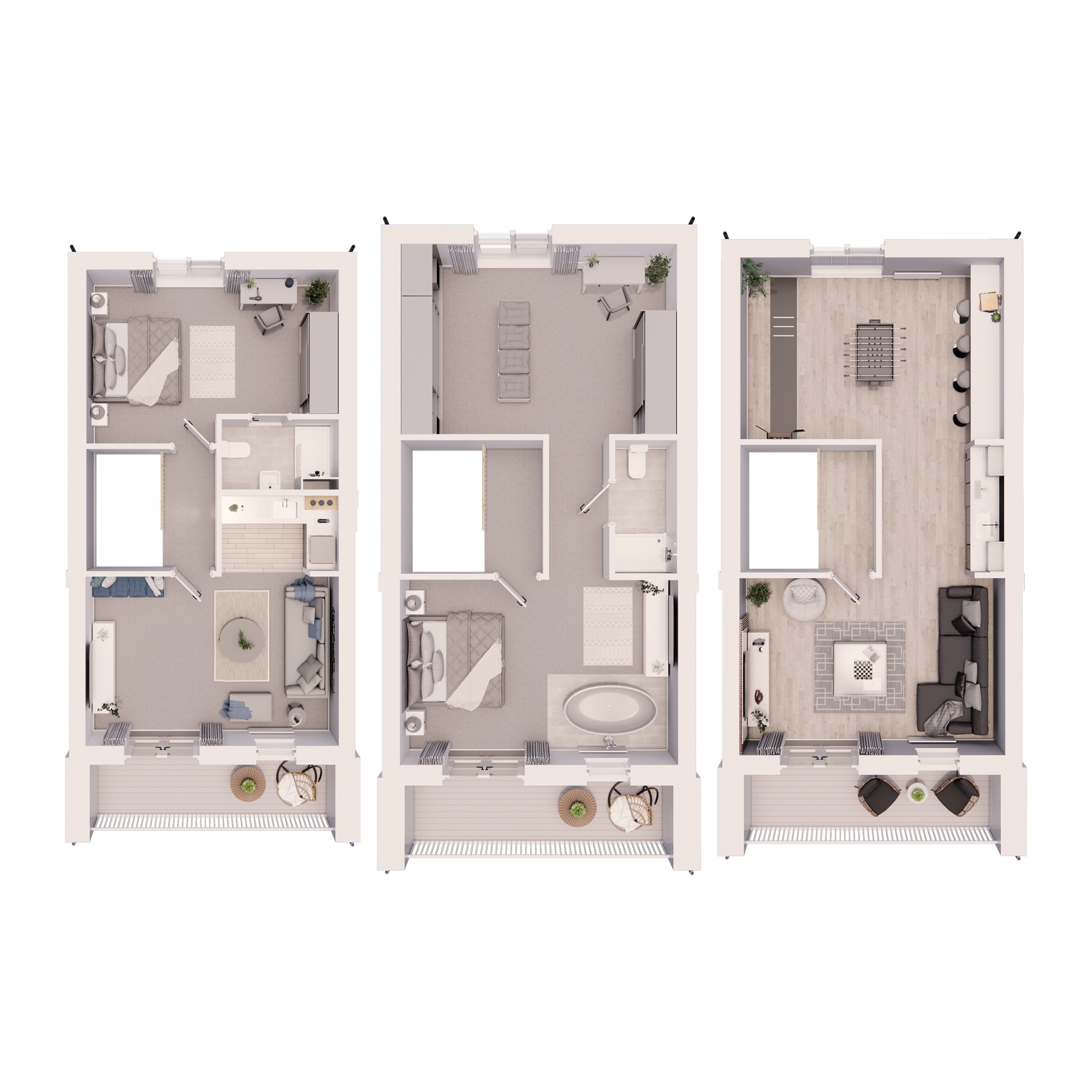 Taw Wharf 5 Bed Townhouse Customisation Options