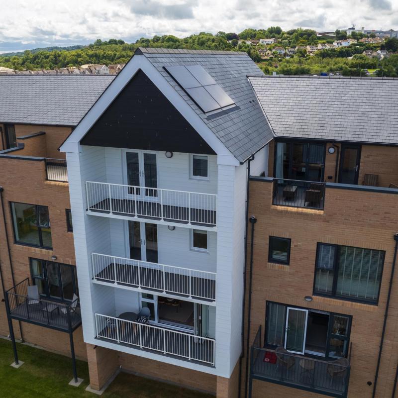 Ariel View of Taw Wharf Barnstaple